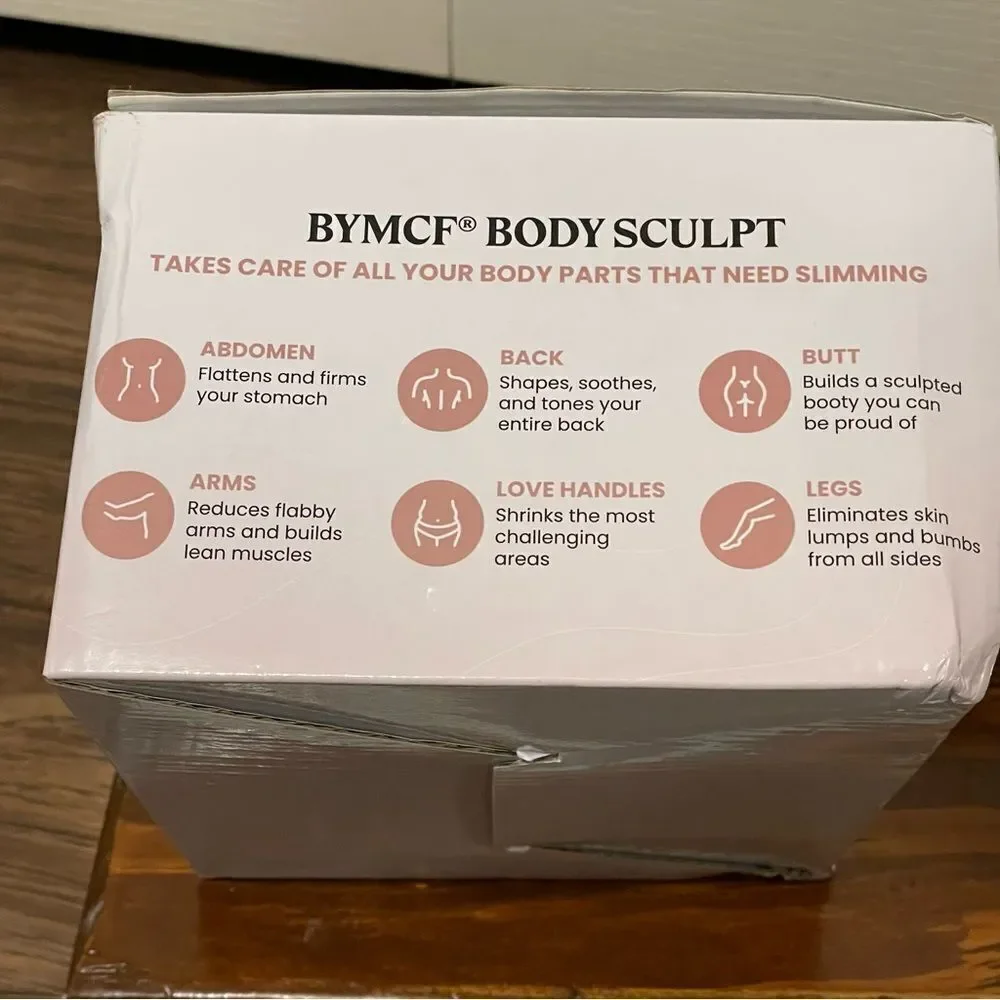 BYMCF Body Sculpt Device With 3 White Beauty Pads and 2 Multipurpose Beauty Pads